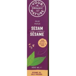 Olie & Azijn<Your Organic Nature Sesamolie 500 ml