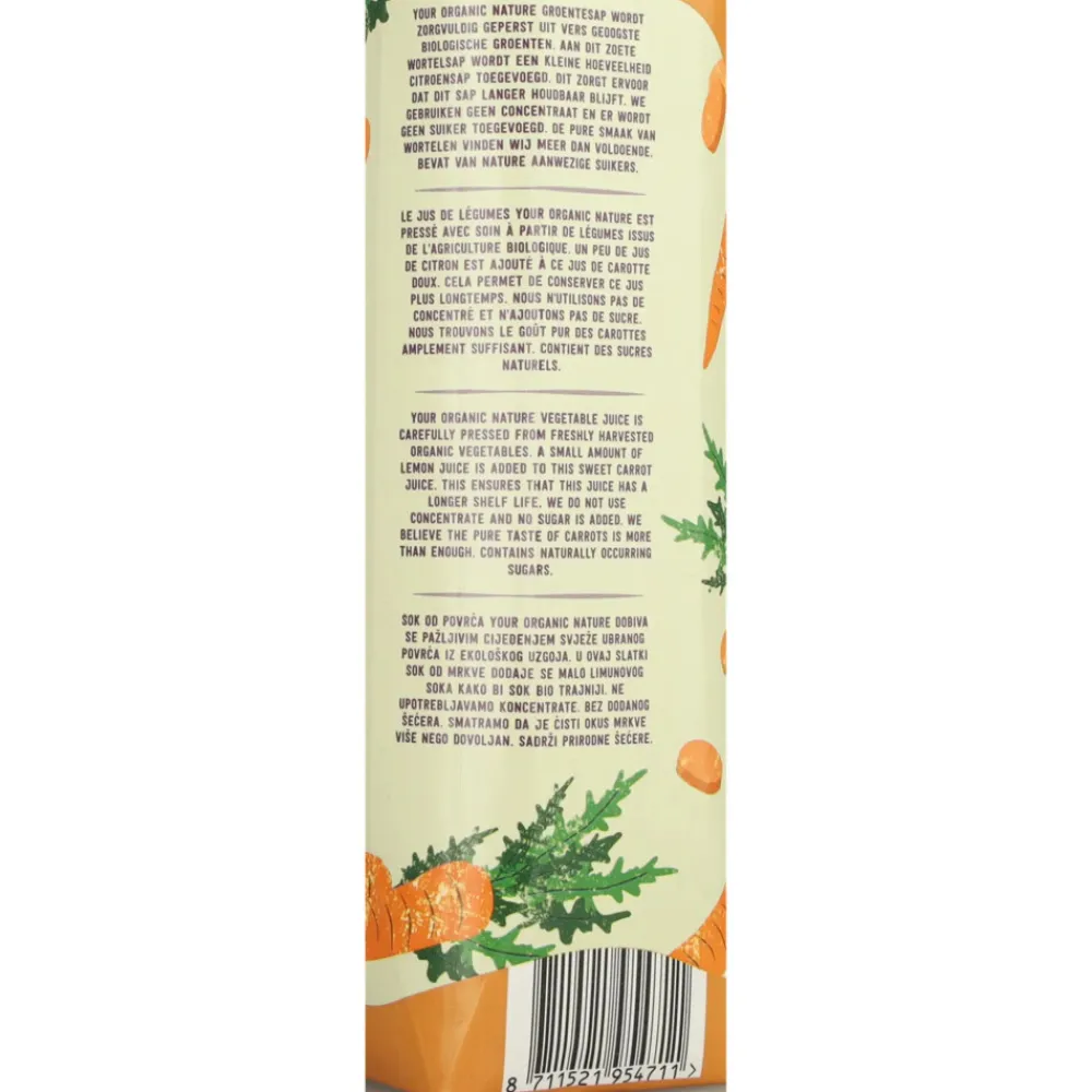 Wortelsap Bio 1 liter^Your Organic Nature Online