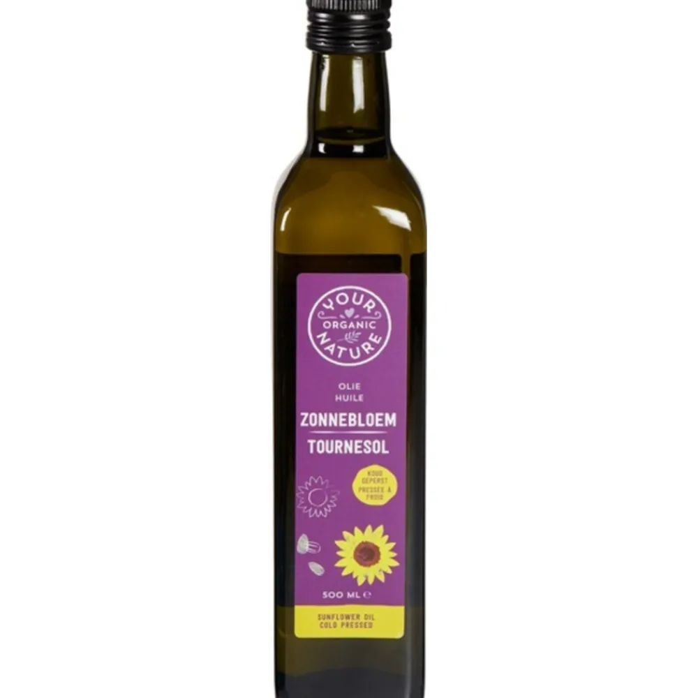 Zonnebloemolie Biologisch 1 liter^Your Organic Nature Clearance
