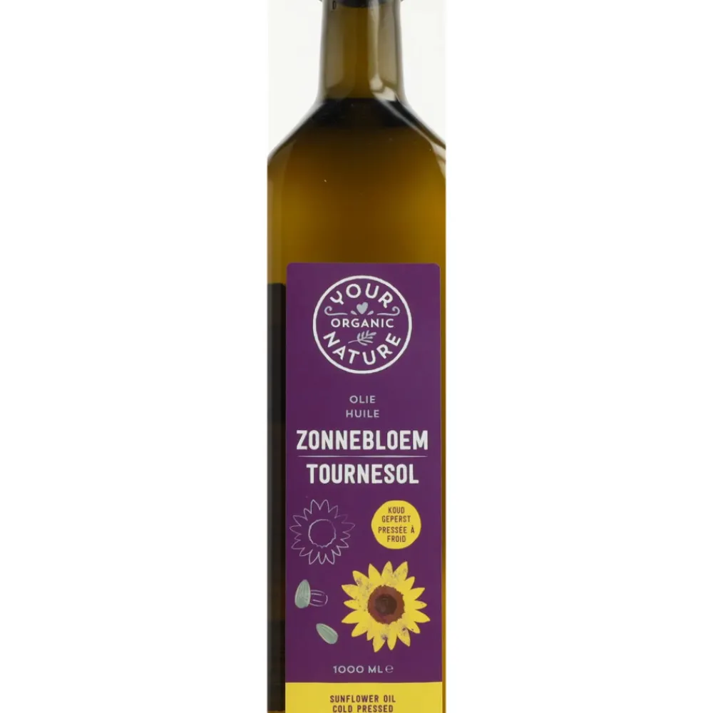 Zonnebloemolie Biologisch 1 liter^Your Organic Nature Clearance