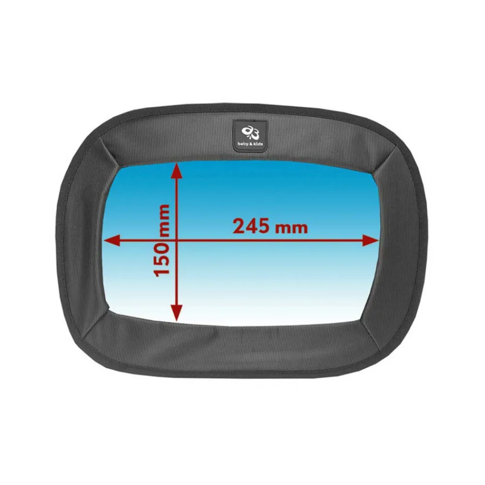 Extra Grote Autospiegel Zwart^Yrda Hot