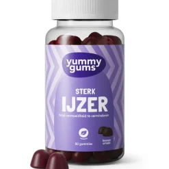 Mineralen<Yummygums IJzer Gummies 60 stuks