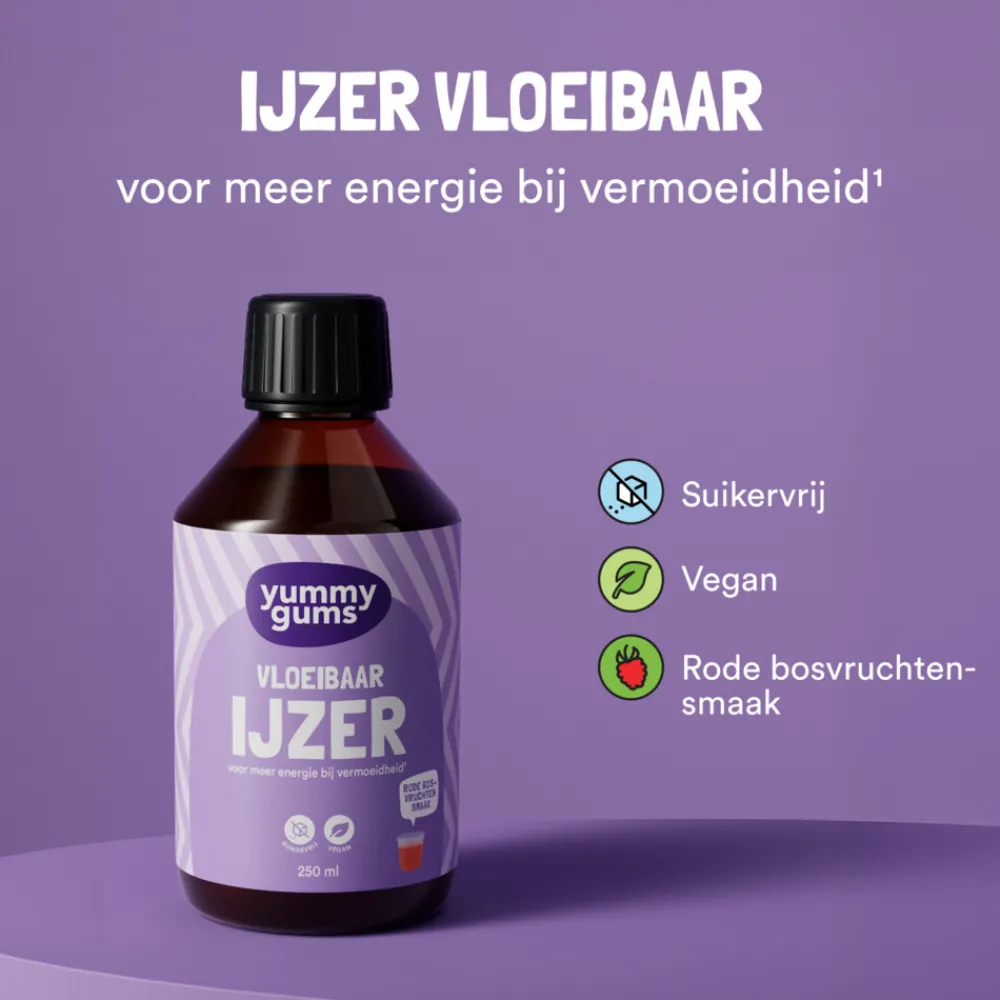 Outlet IJzer Vloeibaar 250 ml Mineralen
