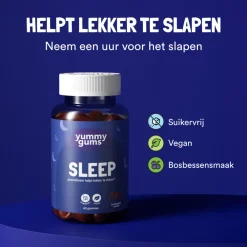 Rustgevend & Slapen<Yummygums Sleep 60 gummies