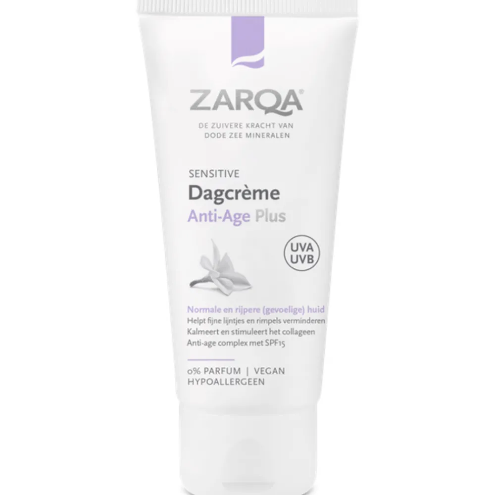 Dag- & Nachtcrème<Zarqa Dagcreme Anti-Age Plus SPF15 Sensitive 50 ml