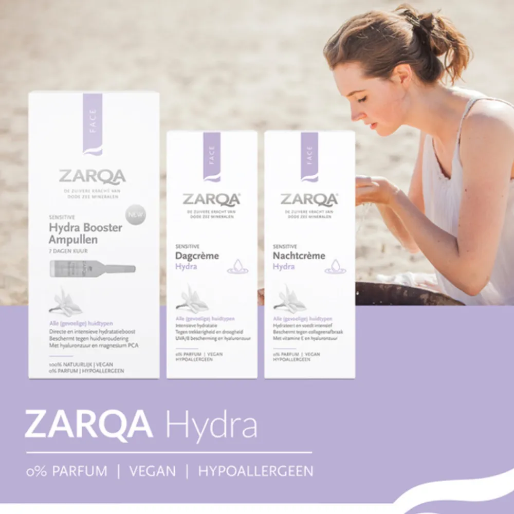Dag- & Nachtcrème<Zarqa Dagcrème Hydra 50 ml