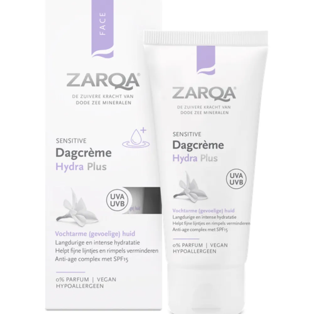 Dagcrème Hydra Plus SPF15 Sensitive 50 ml^Zarqa Sale