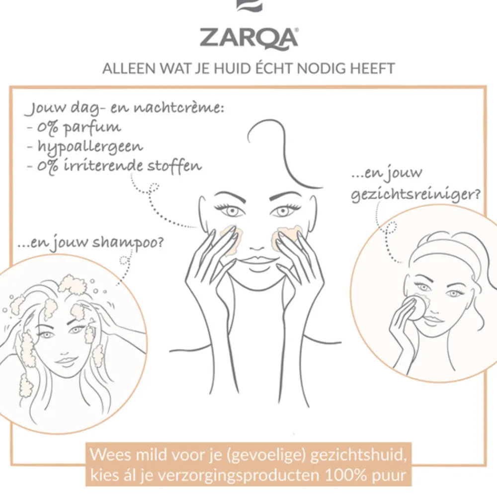 Gezichtscrème Anti-Redness 50 ml^Zarqa Clearance