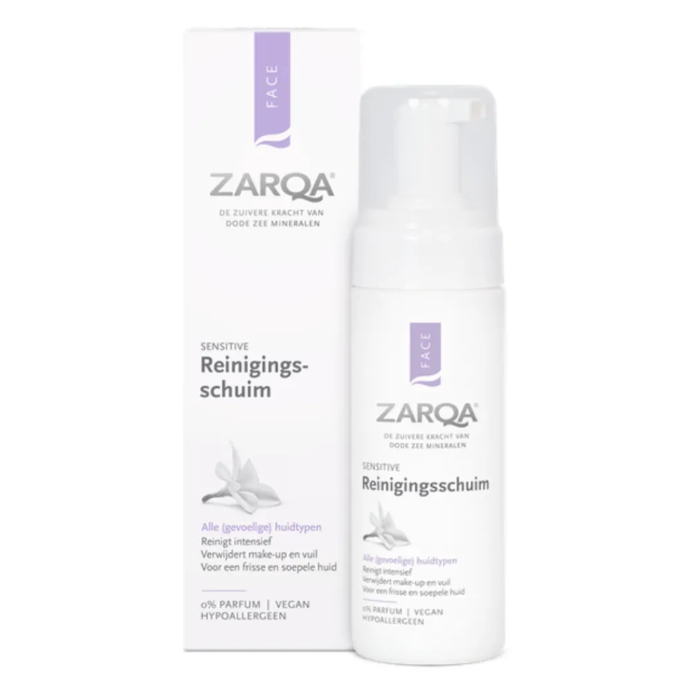 Reiniging<Zarqa Reinigingsschuim Sensitive 150 ml