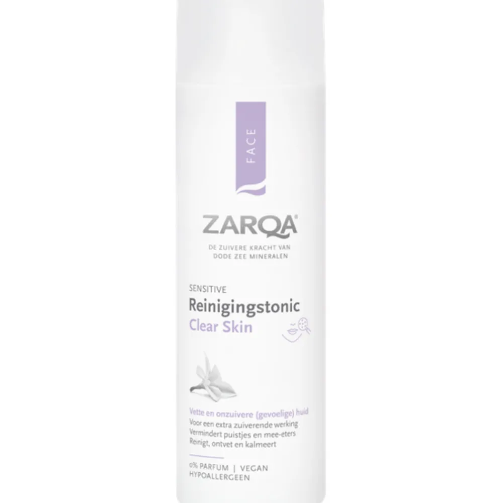 Reiniging<Zarqa Reinigingstonic Clear Skin 200 ml