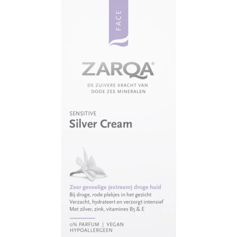 Dag- & Nachtcrème<Zarqa Silver Cream Sensitive 30 ml