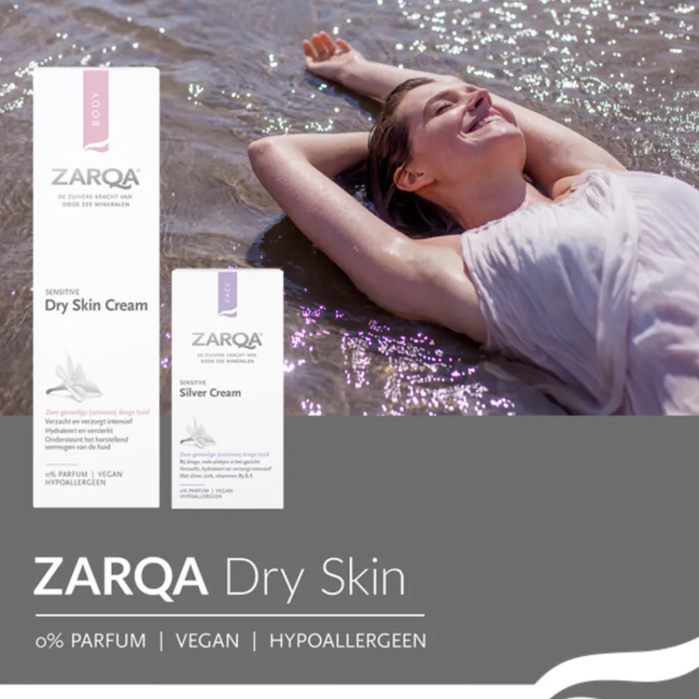 Dag- & Nachtcrème<Zarqa Silver Cream Sensitive 30 ml