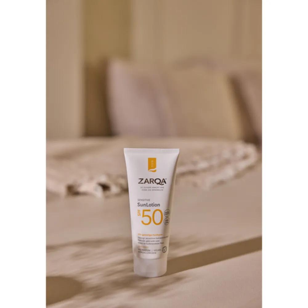 Zonbescherming<Zarqa SunLotion SPF 50 Sensitive 50 ml