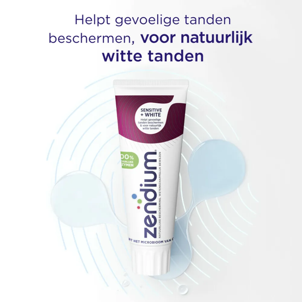 Clearance Tandpasta Sensitive+ White 75 ml Specialistische Mondverzorging|Spoelen & Poetsen