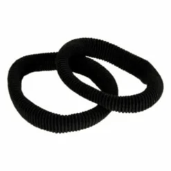 Accessoires<Zenner Elastiek Donut Roll-up Zwart 2 stuks