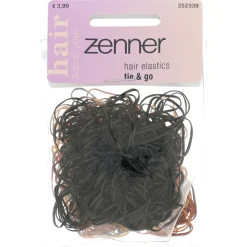 Elastieken Rubber in Etui Zwart en Bruin 500 stuks^Zenner Hot