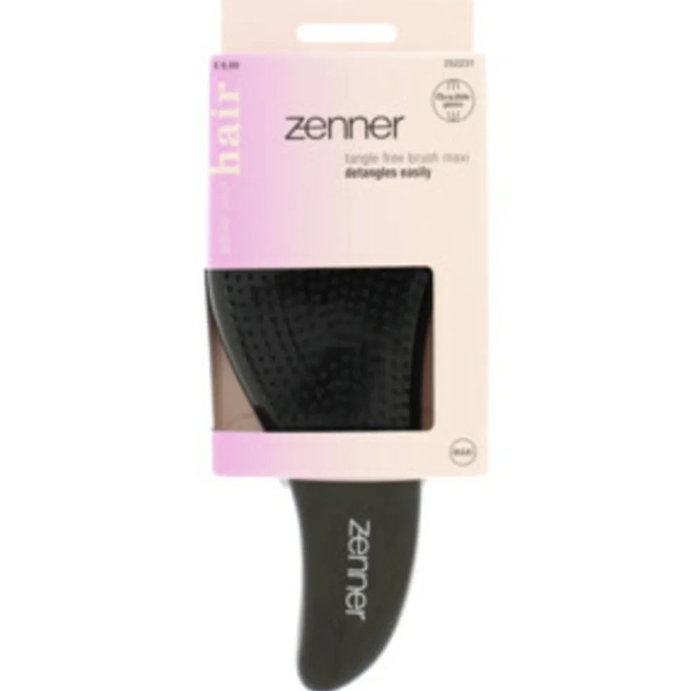 Haarborstel Tangle Free Maxi Zwart 1 Stuk^Zenner Hot