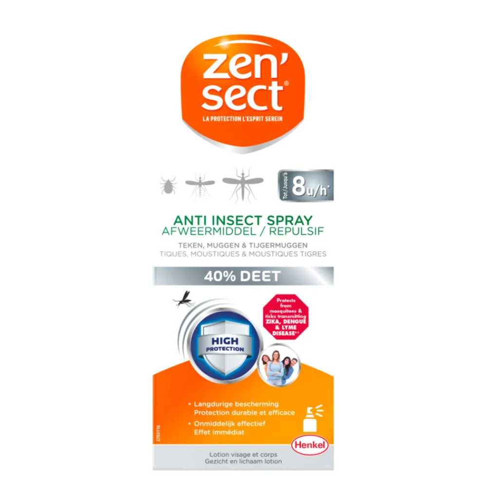 Spray 40% Deet 60 ml^Zensect Hot