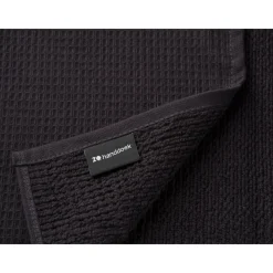 New Handdoek Gerecycled Katoen Antraciet 2 stuks Schoonmaakdoekjes