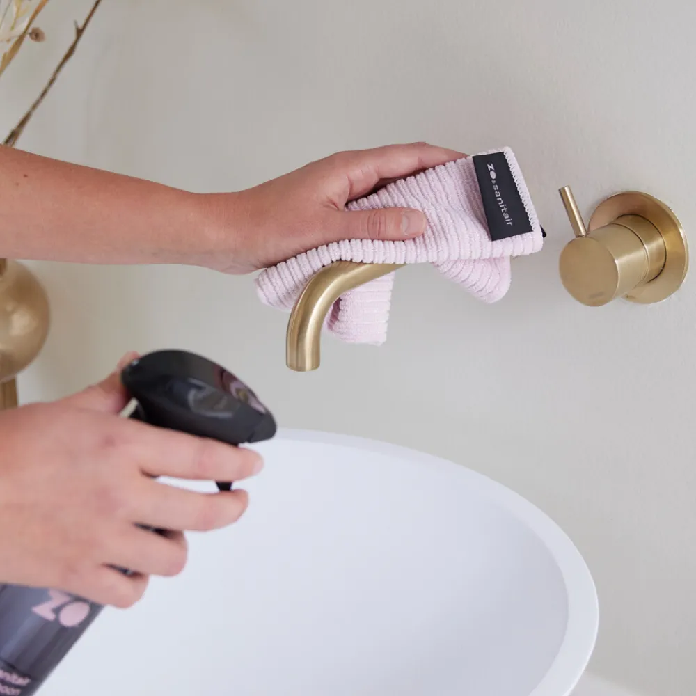 Clearance Microvezeldoeken Sanitair Schoon 3 stuks Schoonmaakdoekjes