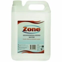 Wasbenodigdheden<Zone Gedemineraliseerd Water 5 liter