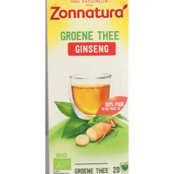 Groene Thee Bio Gingseng 20 stuks Thee