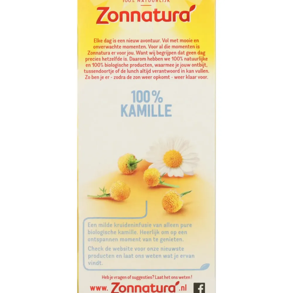 Kamille Thee Biologisch 20 stuks^Zonnatura Best