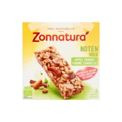 Hot Noten Reep Appel Kaneel Biologisch 3 x 25 gr Snacks & Tussendoortjes