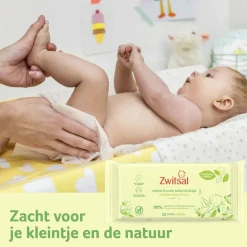 Babydoekjes Nature & Care 12x52 = 624 stuks^Zwitsal Hot