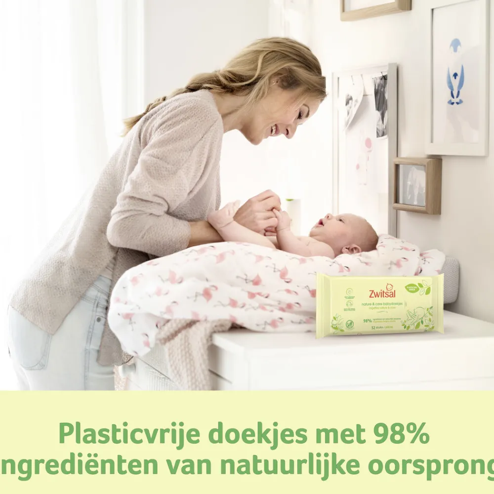 Babydoekjes Nature & Care 12x52 = 624 stuks^Zwitsal Hot