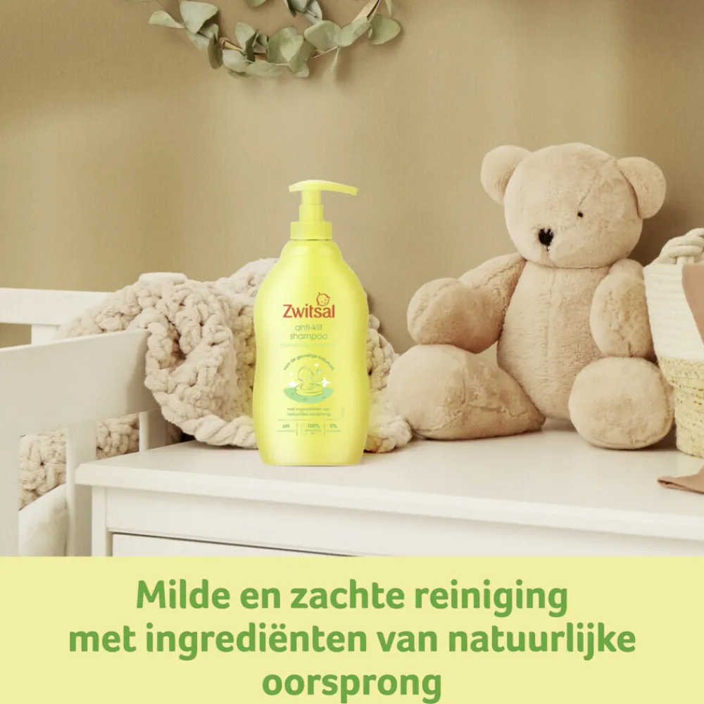 Bad & Douche|Haarverzorging<Zwitsal Shampoo Anti-Klit 400 ml