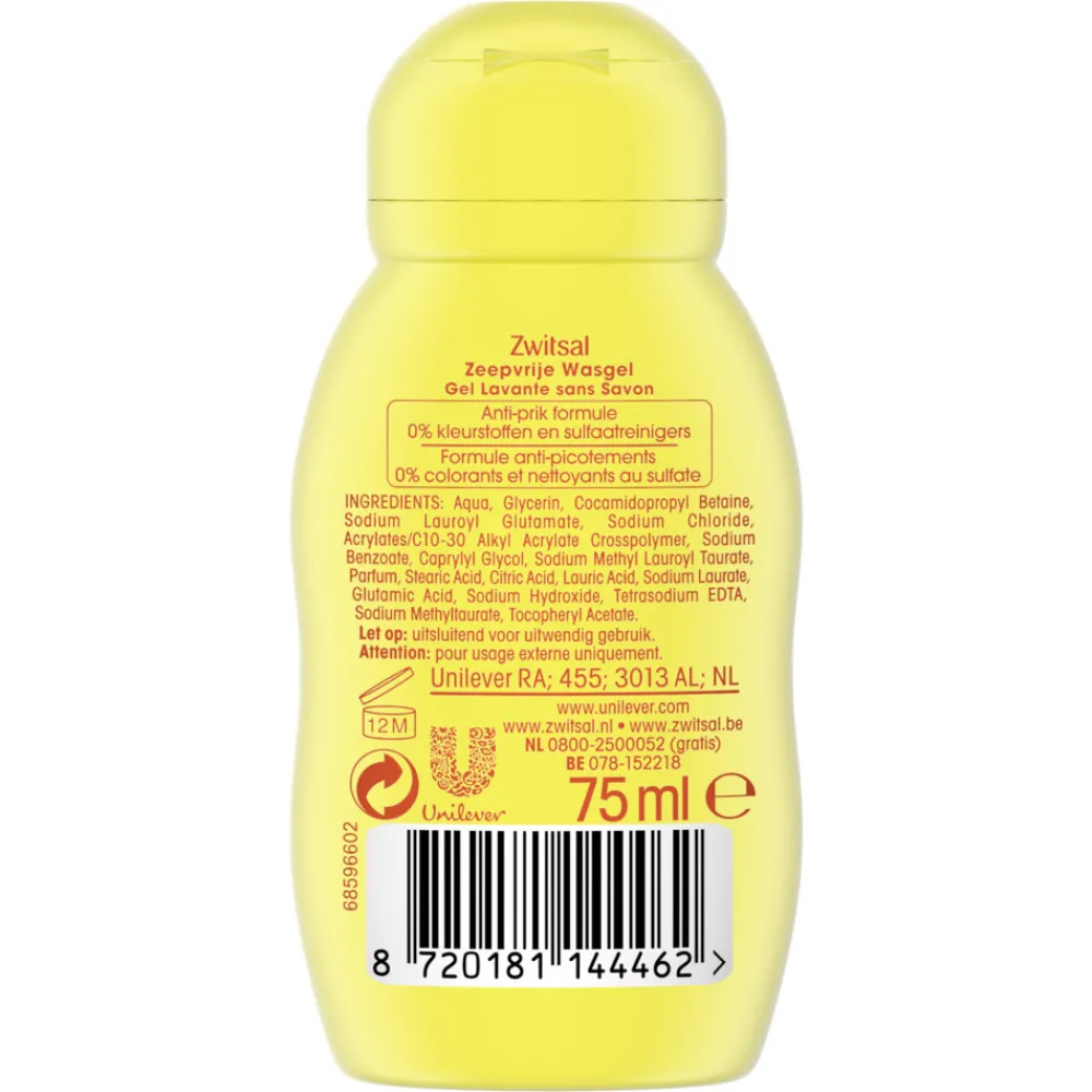 Best Zeepvrije Wasgel 75 ml Bad & Douche